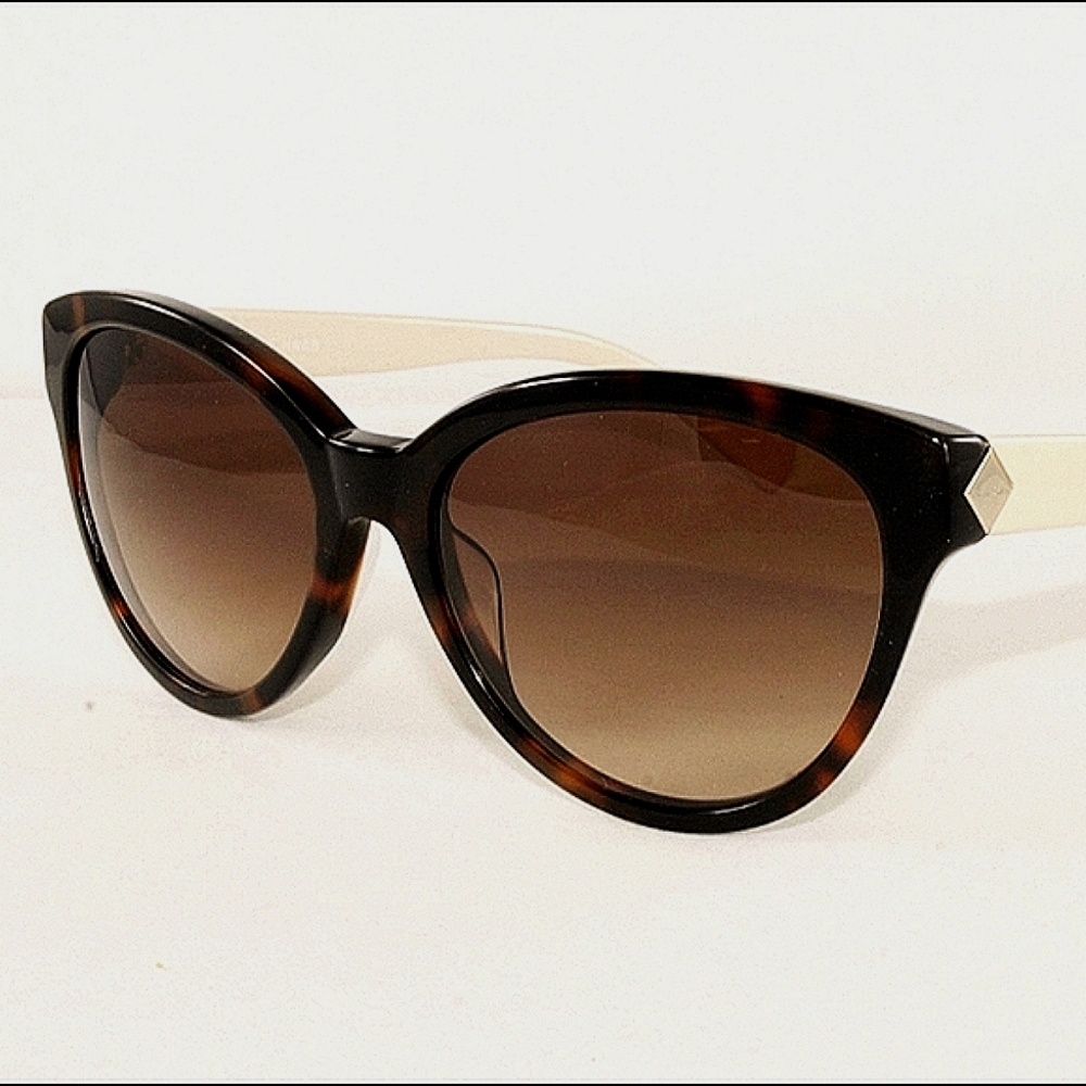 Cole Haan Sunglasses Brown Cream 58-17-135 Designer Glasses - Picture 4 of 8